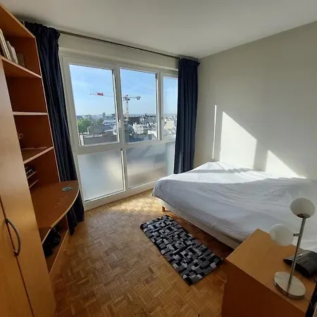 Flat With Tour Eiffel View And Montmartre Apartment Paris Exterior photo